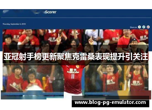 亚冠射手榜更新聚焦克雷桑表现提升引关注